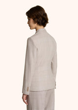 BLAZER PRINCIPE DI GALLES IN CASHMERE BLEND