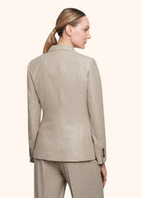 giacca Kiton donna, in cashmere beige 3