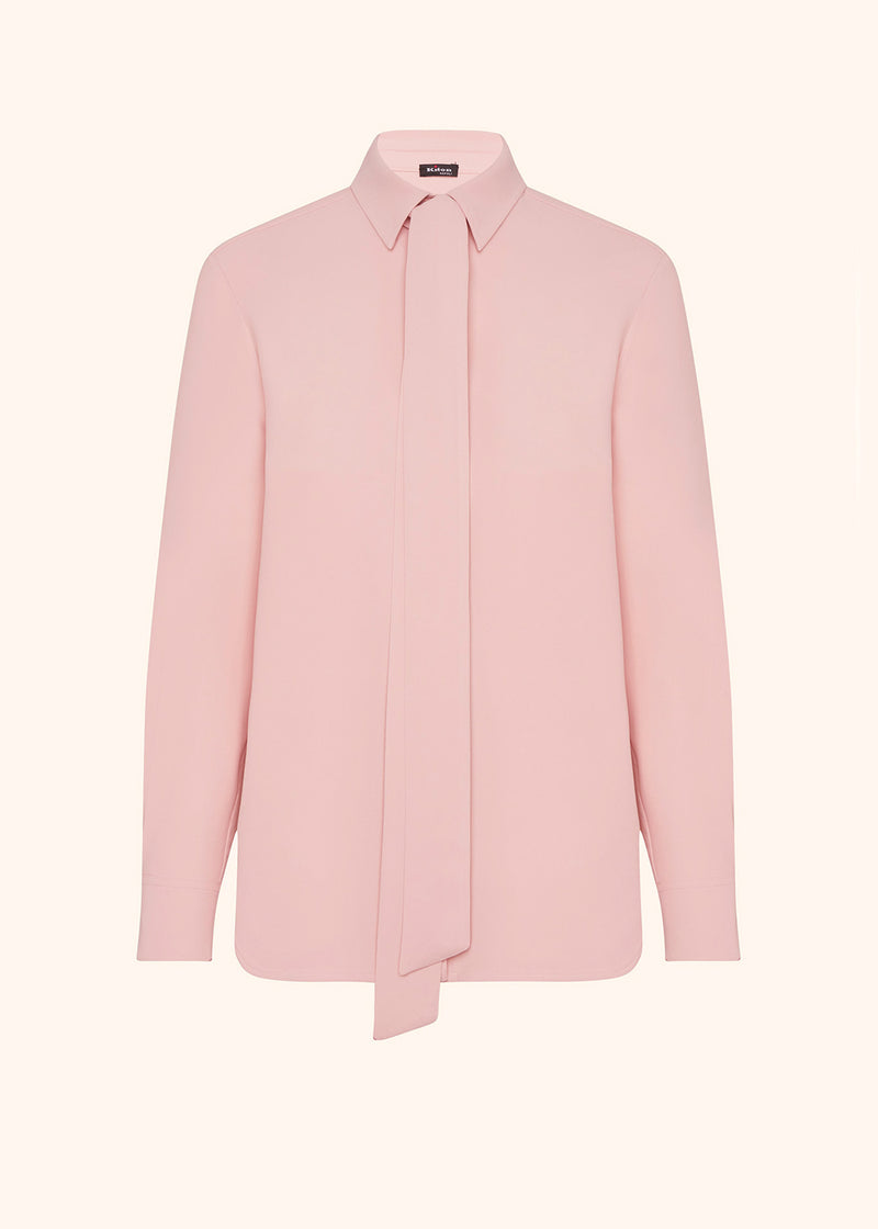 Camicia rosa Kiton da donna, in viscosa 1