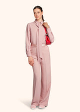 Camicia rosa Kiton da donna, in viscosa 5