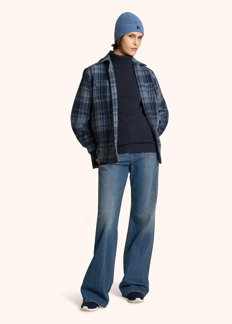 OVERSHIRT TARTAN IN CASHMERE