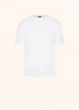 T-Shirt bianco Kiton da donna, in cotone 1