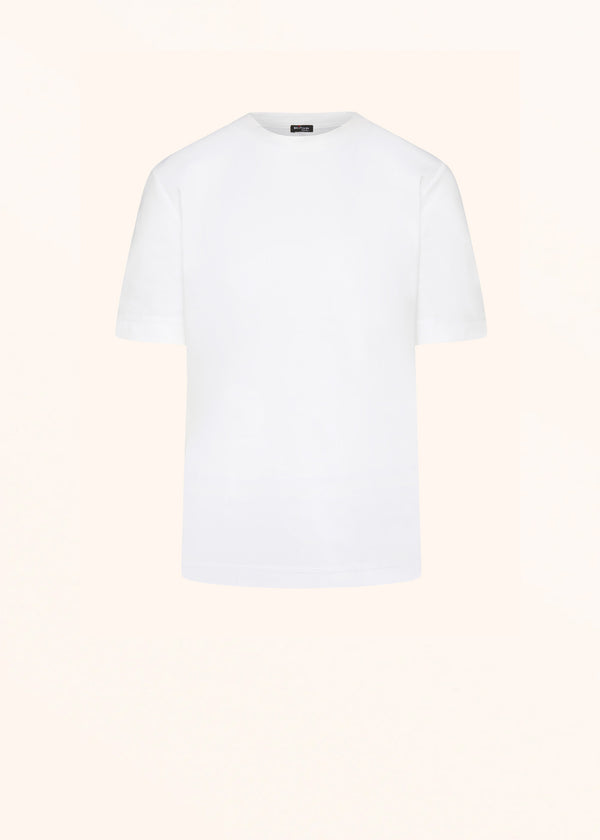 T-Shirt bianco Kiton da donna, in cotone 1