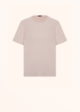 T-Shirt rosa cipria Kiton da donna, in seta 1