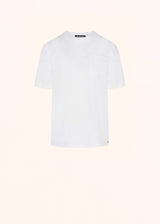 camicia Kiton donna, in cotone bianco 1