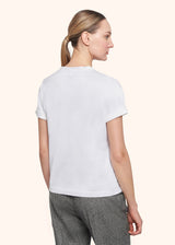camicia Kiton donna, in cotone bianco 3