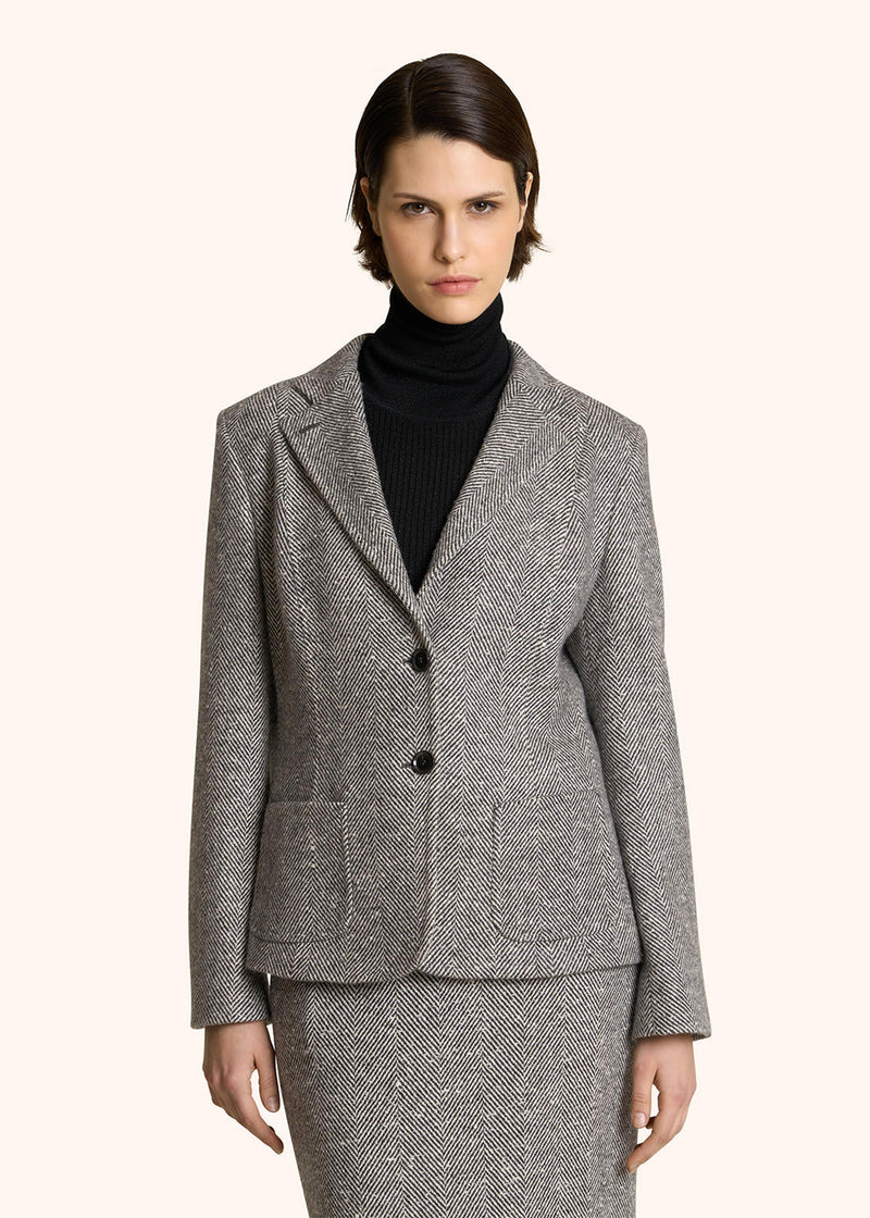 BLAZER SPIGATO IN CASHMERE