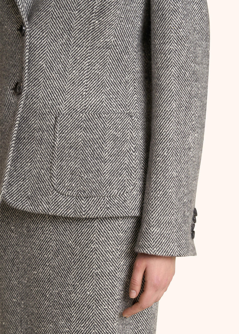 BLAZER SPIGATO IN CASHMERE