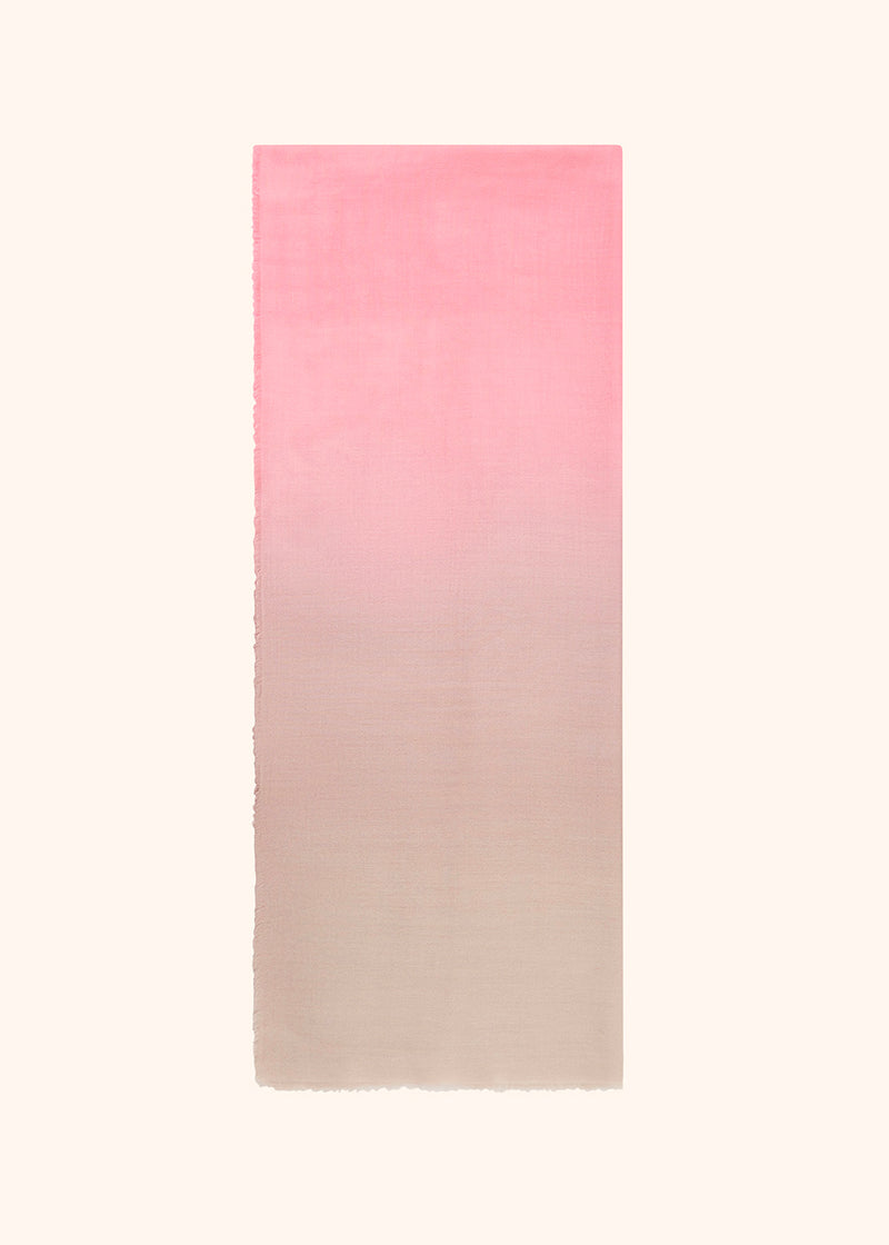Sciarpa rosa Kiton da donna, in lana 1