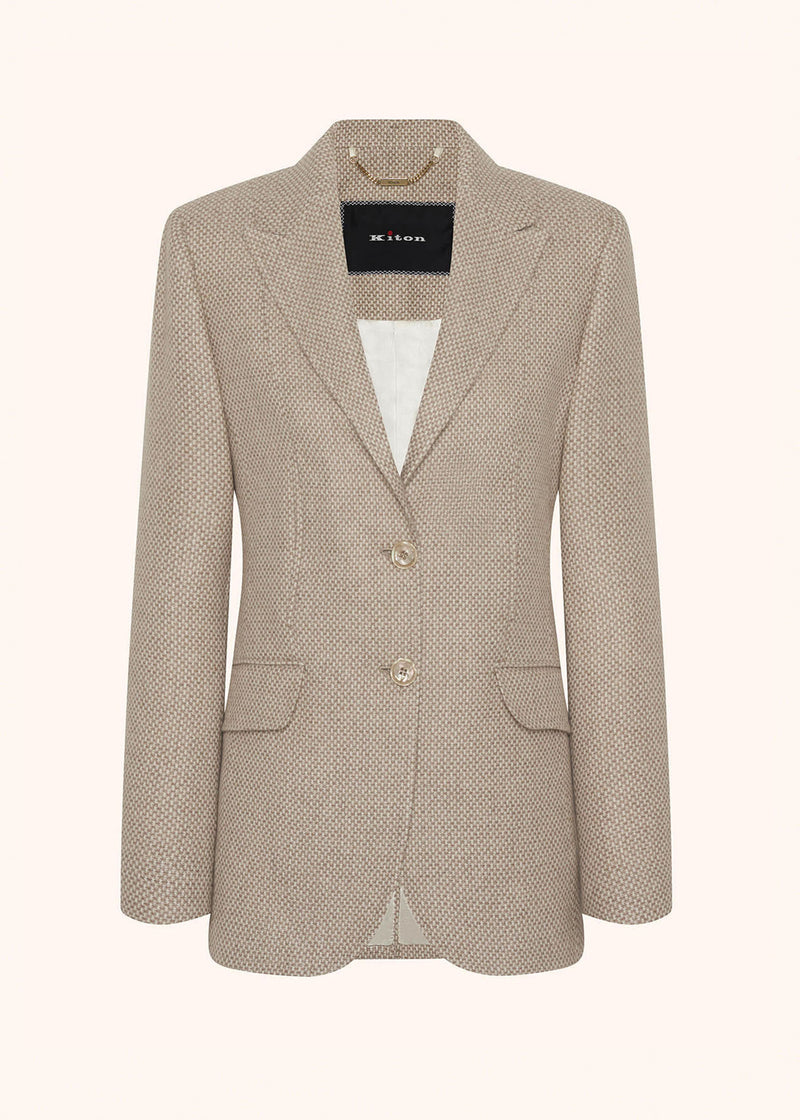 BLAZER MONOPETTO IN CASHMERE