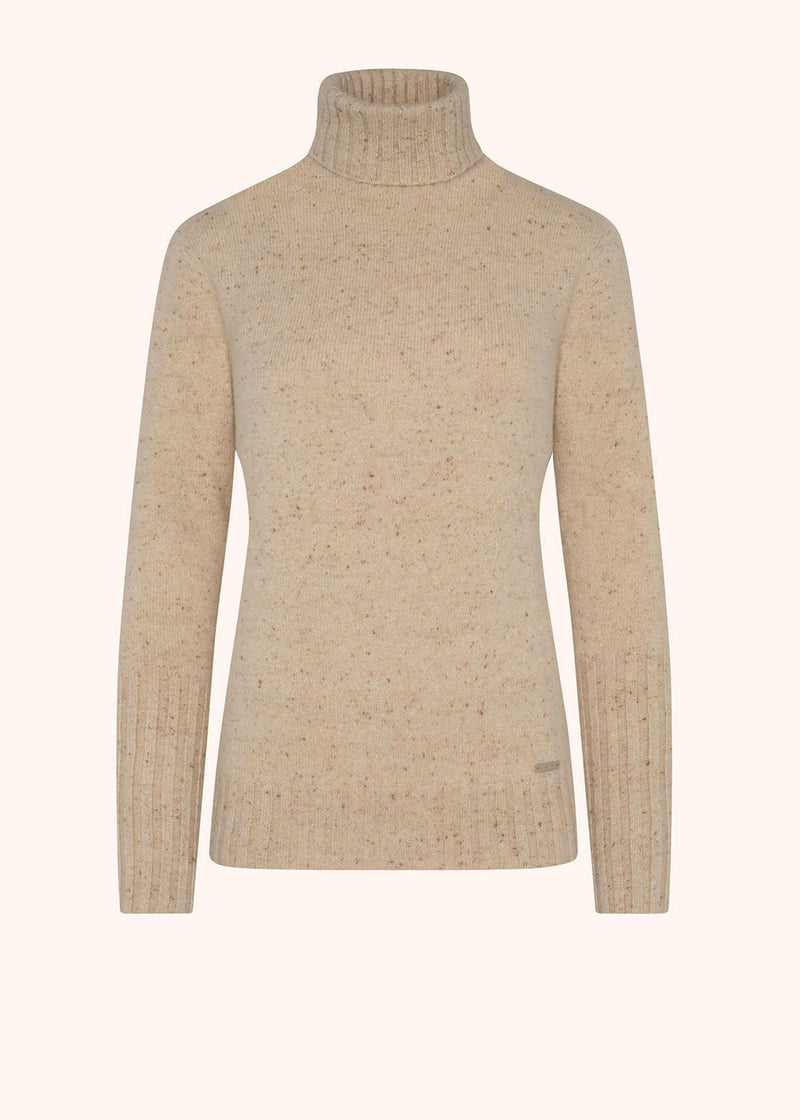 MAGLIONE A COLLO ALTO IN CASHMERE