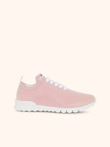 Scarpa Sneakers rosa Kiton da donna, in cashmere 1