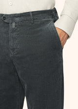 PANTALONE LEISURE IN COTONE E CASHMERE