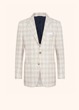 giacca Kiton uomo, in cashmere beige 1