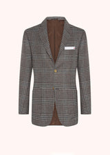 BLAZER PRINCIPE DI GALLES IN CASHMERE BLEND