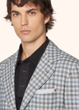 BLAZER PRINCIPE DI GALLES IN CASHMERE BLEND