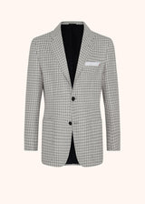 BLAZER IN CASHMERE PIED DE POULE