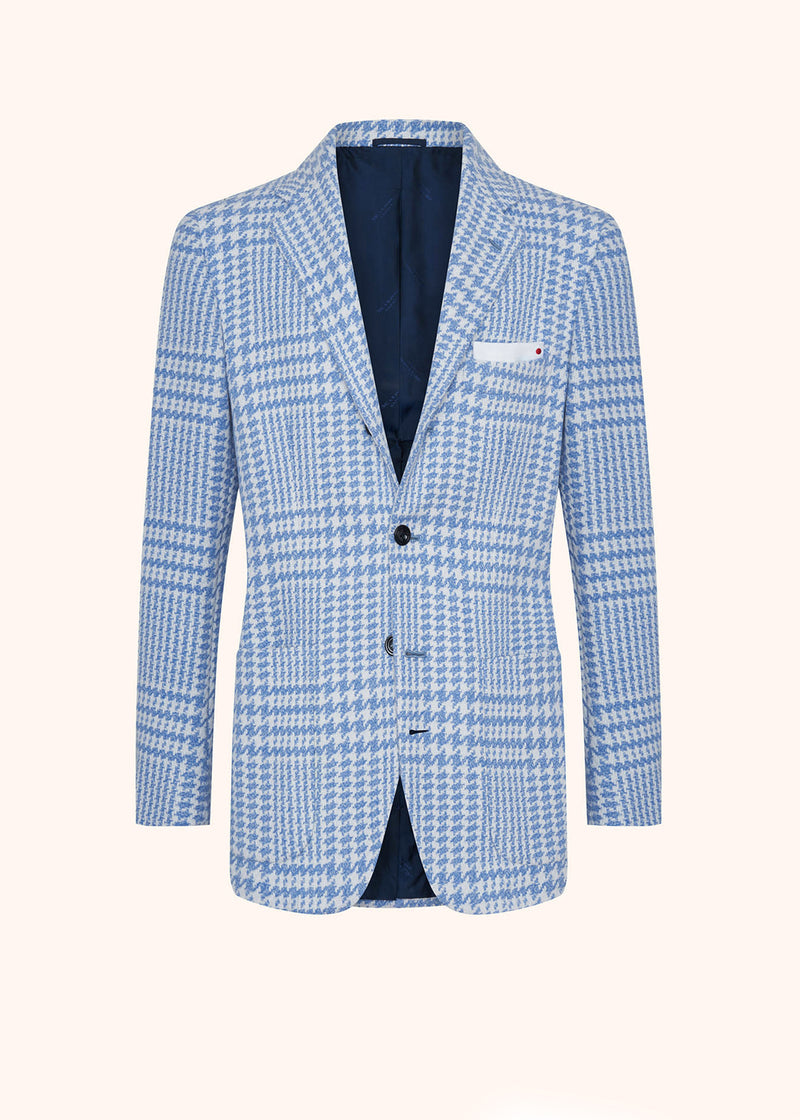 BLAZER PRINCIPE DI GALLES IN CASHMERE