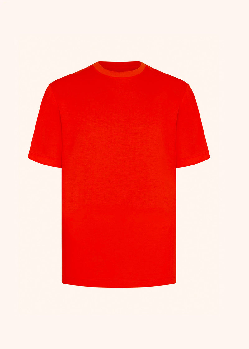 Milano - T-Shirt arancione Kiton da uomo, in cotone 1