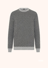 MAGLIONE IN CASHMERE CON MOTIVO JAQUARD