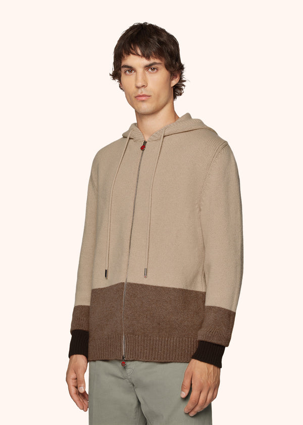 BOMBER IN CASHMERE COLOR BLOCK