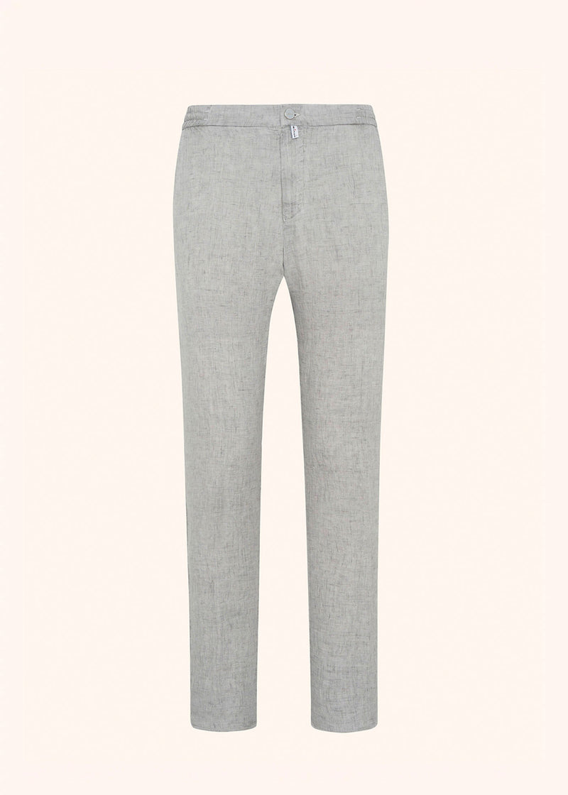 Kiton PANTALONI LINO UPLACK0613D01