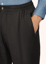 PANTALONE COMFORT IN COTONE E CASHMERE