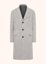 CAPPOTTO PIED DE POULE IN CASHMERE BLEND