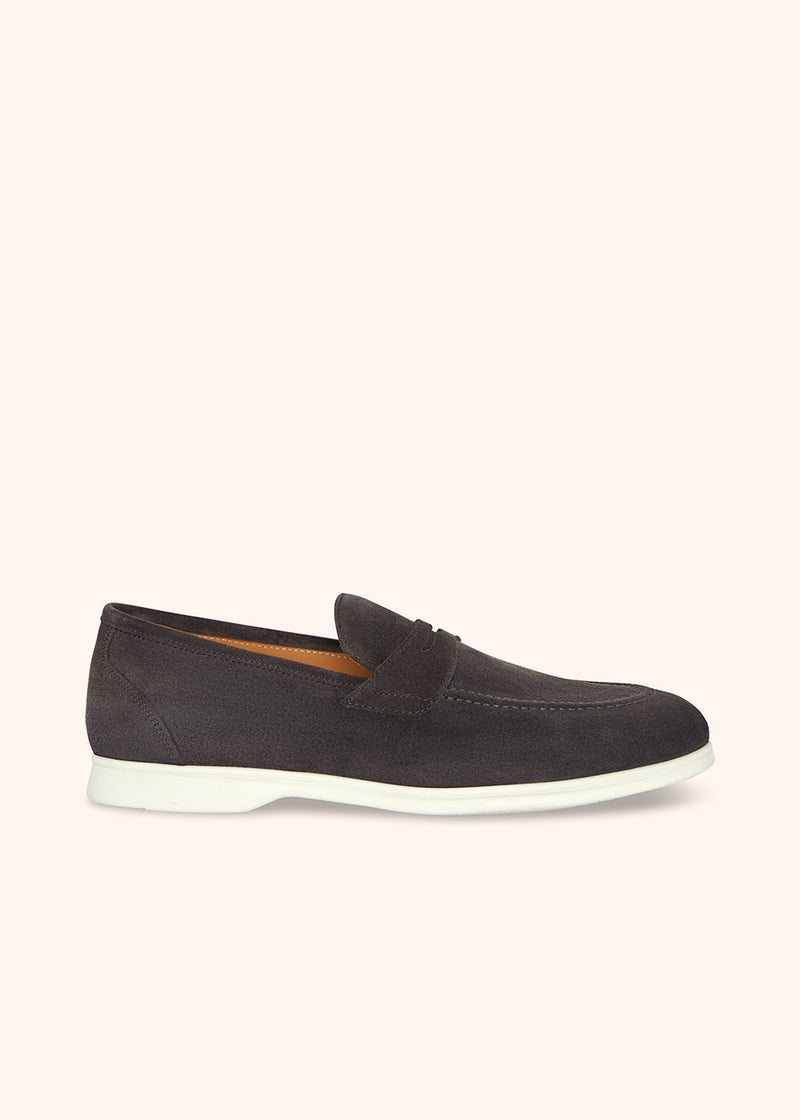 Kiton MOKA - MOCASSINO CALFSKIN USSA075N0097706