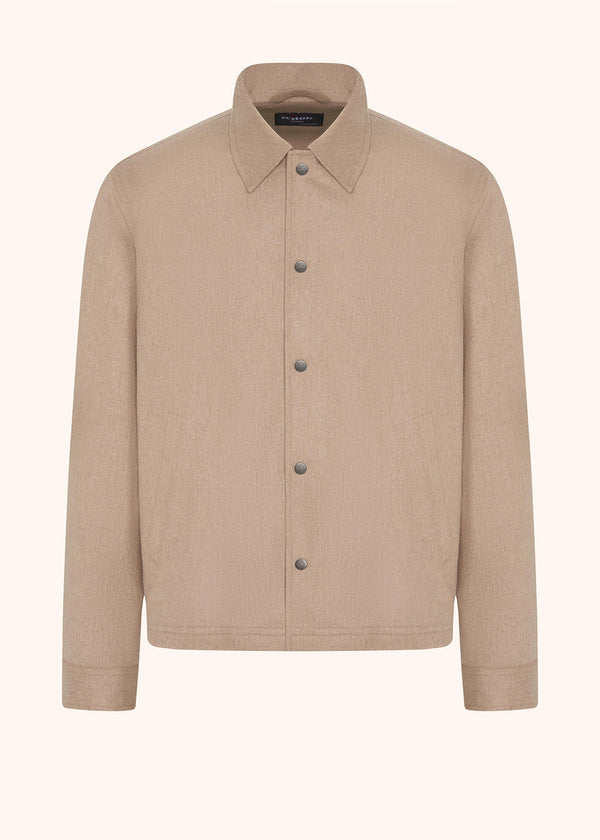 GIACCA-CAMICIA IN CASHMERE BLEND