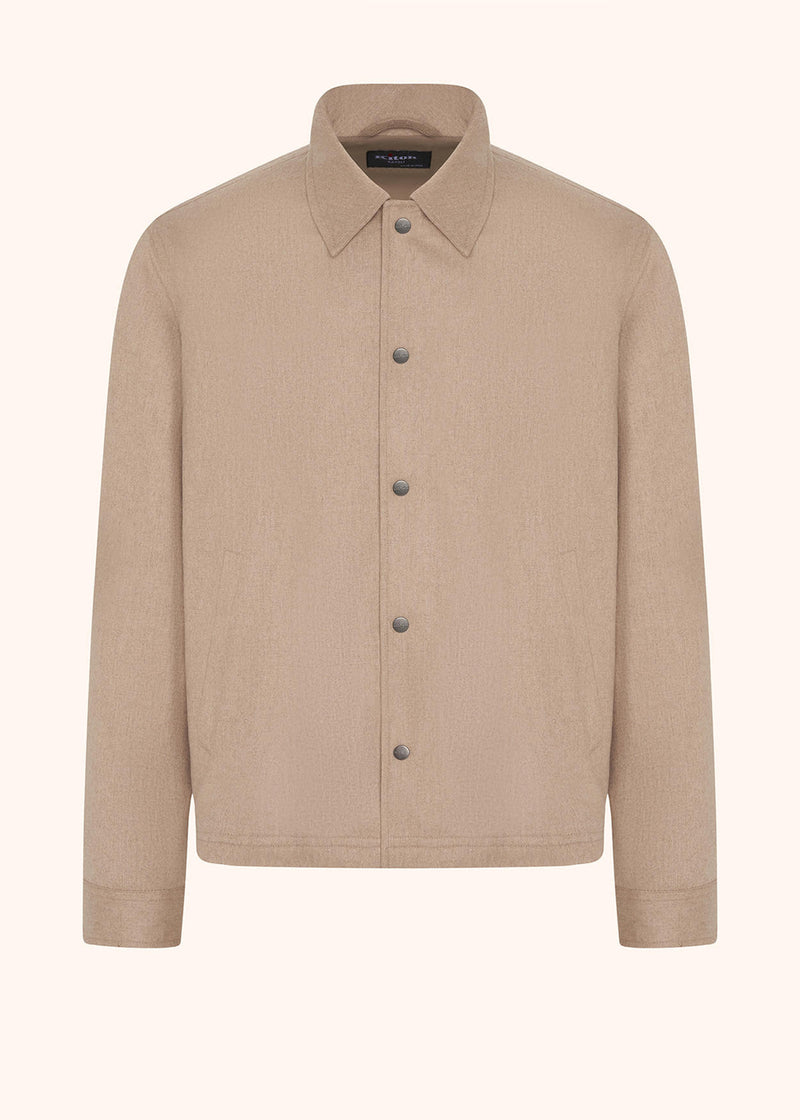 GIACCA-CAMICIA IN CASHMERE BLEND