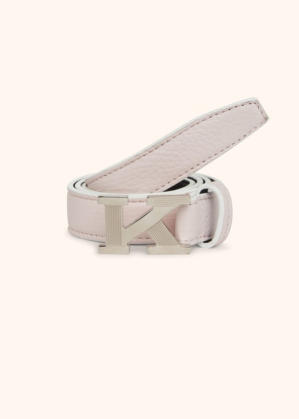 Cintura rosa Kiton da donna, in deerskin 1