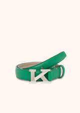 Cintura verde Kiton da donna, in deerskin 1