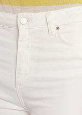 Pantaloni Jns bianco Kiton da donna, in cotone 4