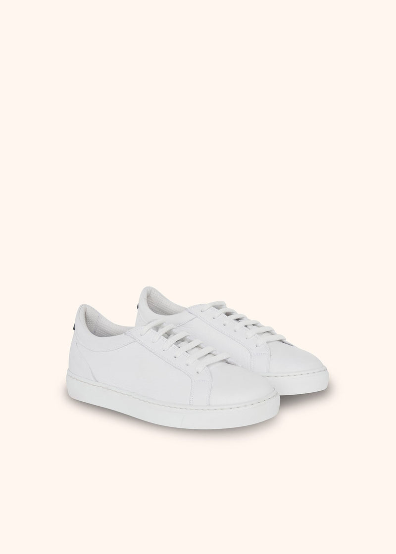 Scarpa Sneakers bianco Kiton da donna, in deerskin 2