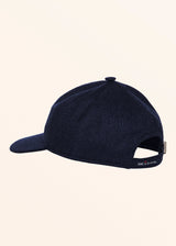 Cappello Forma Baseball Regolabile Kiton da uomo, in lana vergine 2