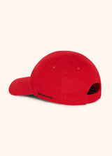 Cappello Baseball rosso Kiton da uomo, in cotone 2