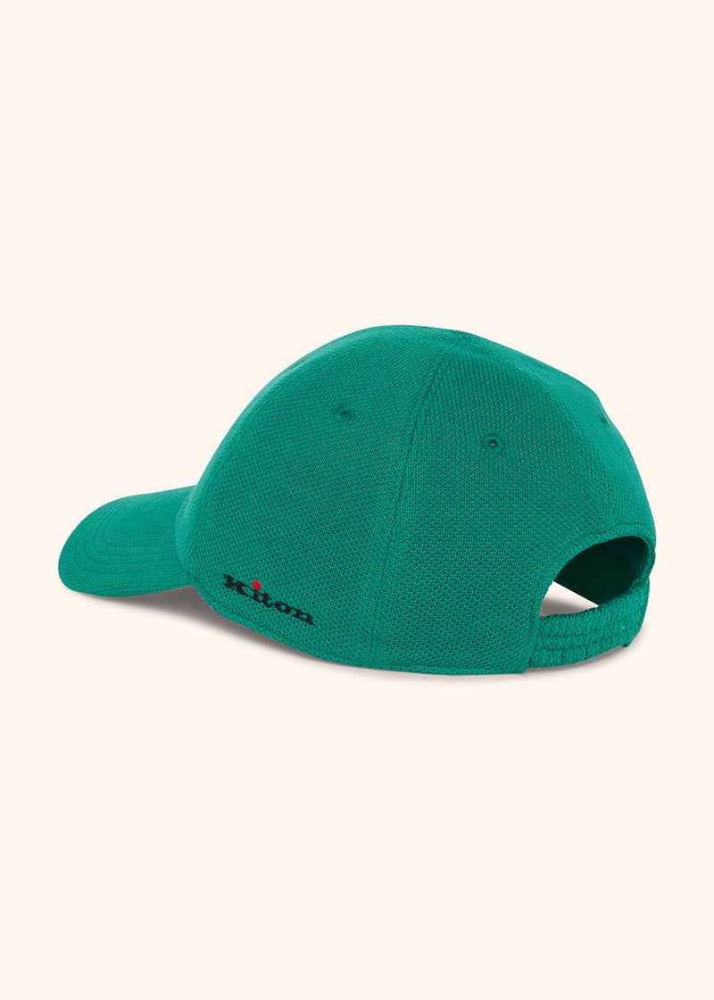 Cappello Baseball verde smeraldo Kiton da uomo, in cotone 2