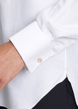 Camicia bianco Kiton da uomo, in cotone 4