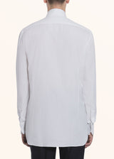 Camicia bianco Kiton da uomo, in cotone 3