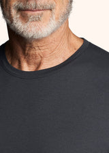 T-Shirt Kiton da uomo, in cotone 4