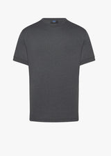 T-Shirt grigio scuro KNT, in cotone 1